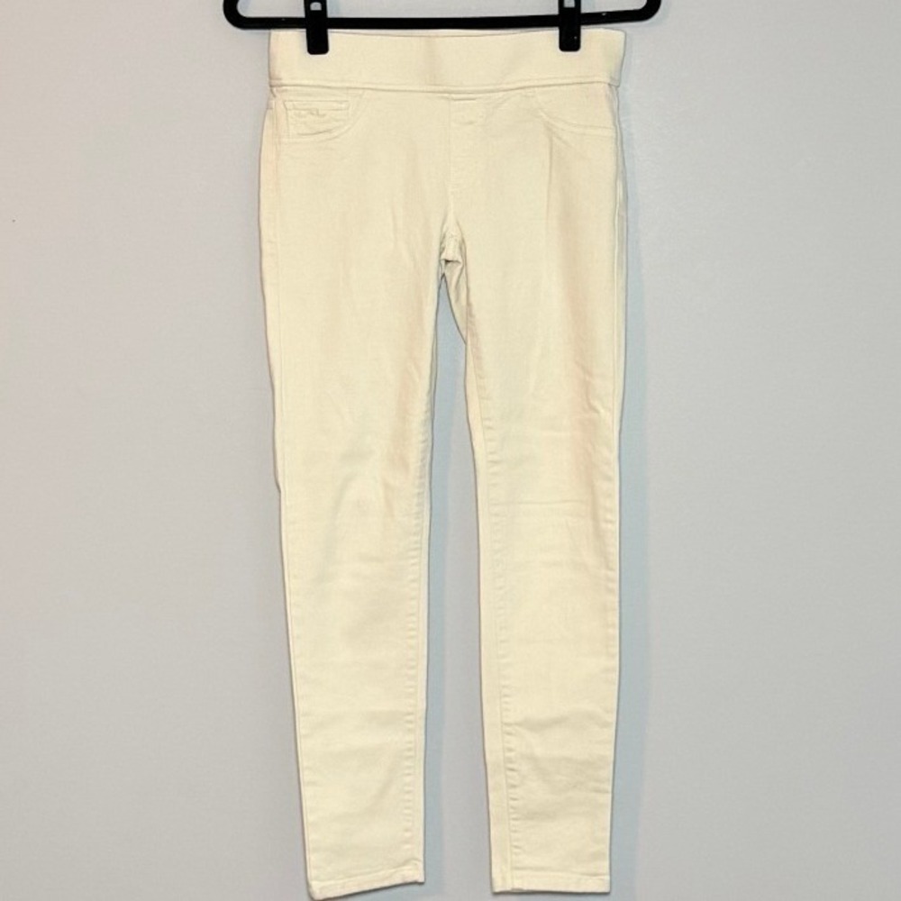 Lauren Ralph Lauren Modern Legging Cream Off White Pull On Stretch Pants Size 2